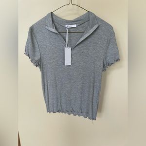 Antistar short front zip